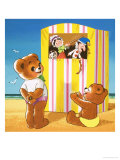 Teddy Bear Giclée-tryk af Francis Phillipps Teddy Bear Giclée-tryk af Francis Phillipps