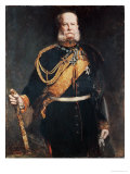 Kaiser Wilhelm I Giclee-trykk av Gottlieb Biermann