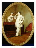 Portrait of Charles Deburau Giclee Print by Jean Pezous