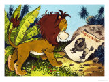 Leo the Friendly Lion Reproduction procédé giclée par Bert Felstead
