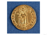 Gold Coin, with St. John the Baptist, 16th Century Giclee Print