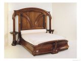 Art Nouveau Bed, 1900 Giclée-Druck von Eugene Vallin