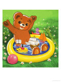 Teddy Bear Wydruk giclee autor Francis Phillipps Teddy Bear Wydruk giclee autor Francis Phillipps