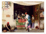 At the Antiquarian, 1880 Giclee Print by Vitorio Capobianchi