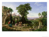 Christ the Carpenter, 1860 Reproduction procédé giclée par Edmund Worndle Von Adelsfried