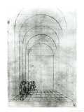 People under an Arch Giclée-tryk af Antonio Pisani Pisanello People under an Arch Giclée-tryk af Antonio Pisani Pisanello