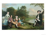 Family of Anglers, 1749 Giclee Print by Arthur Devis