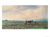 In the Field, 1872 Giclee Print by Michail Klodt