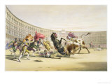 The Picador in Danger, 1865 Giclee Print by William Henry Lake Price