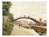 The Saint-Martin Canal Lámina giclée por Marie Francois Firmin-Girard The Saint-Martin Canal Lámina giclée por Marie Francois Firmin-Girard
