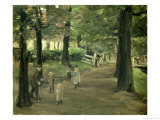 The Avenue reproduction procédé giclée par Max Liebermann