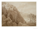 Automne reproduction procédé giclée par Caspar David Friedrich
