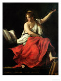 Calliope, Muse of Epic Poetry Lámina giclée por Giovanni Baglione Calliope, Muse of Epic Poetry Lámina giclée por Giovanni Baglione