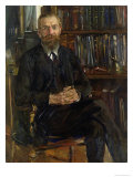 Portrait of Dr Edward Meyer reproduction procédé giclée par Lovis Corinth