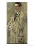The Painter Otto Eckmann reproduction procédé giclée par Lovis Corinth