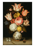 Still Life with Flowers Giclee Print by Ambrosius The Elder Bosschaert