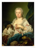 Maria-Barbara de Braganza reproduction procédé giclée par Jacopo Amigoni