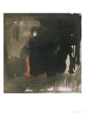 Woman in a Red Dress Stampa giclée di Leon Bakst Woman in a Red Dress Stampa giclée di Leon Bakst