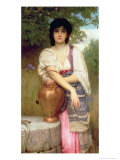 At the Well Giclee Print by Charles Edward Perugini
