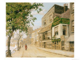 Cheyne Walk, Chelsea, 1857 Giclée-Druck von Walter Greaves