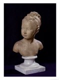 Bust of Louise Brongniart, 1777 reproduction procédé giclée par Jean-Antoine Houdon