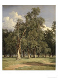 Elm Trees in Prater, 1831 Giclee Print by Ferdinand Georg Waldmuller