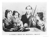 The Bronte Family Giclee-trykk av Patrick Branwell Bronte The Bronte Family Giclee-trykk av Patrick Branwell Bronte