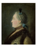 Portrait of Catherine II Giclee Print by Pietro Antonio Rotari