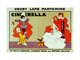Poster for Cinderella Giclee-trykk av Tom Browne Poster for Cinderella Giclee-trykk av Tom Browne