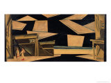 Sketch For Glinka's Opera Zhizn Za Tsarya Giclee Print by Vladimir Evgrafovich Tatlin