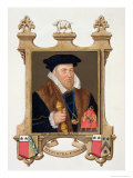Portrait of Sir Nicholas Bacon Reproduction procédé giclée par Sarah Countess Of Essex