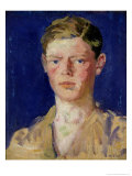 Tête de jeune homme reproduction procédé giclée par Francis Campbell Boileau Cadell