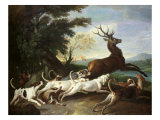 The Deer Hunt, 1718 Giclee Print by Alexandre-Francois Desportes