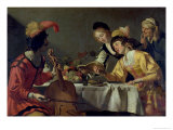 Concierto Lámina giclée por Gerrit van Honthorst Concierto Lámina giclée por Gerrit van Honthorst