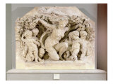 Triumph of Flora, Relief Taken from the Facade of the Flora Pavilion of the Louvre Palace, 1866 Giclee Print by Jean-Baptiste Carpeaux