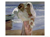 Just Out of the Sea, 1915 Giclee Print by Joaquín Sorolla y Bastida