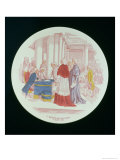 Plate Depicting the Abolition of Privileges, 4th August 1789, Sarreguemines, 1889 Giclee Print by Paul Utzschneider