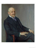 Portrait of Alfred Lichtwark reproduction procédé giclée par Leopold Karl Walter von Kalckreuth