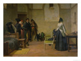 The Last Morning of Marie-Antoinette Giclee-trykk av Louis Baader