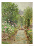 The Garden Path Reproduction procédé giclée par Ernest Walbourn