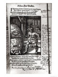 The Baker reproduction procédé giclée par Jost Amman