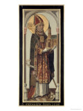 Votive Panel Depicting St. Ansgar, 1457 Giclee-trykk av Hans Bornemann