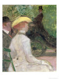 On the Bois de Boulogne, 1901 Giclee Print by Henri de Toulouse-Lautrec