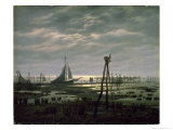 Marshy Beach reproduction procédé giclée par Caspar David Friedrich