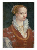 Portrait of Bianca Cappello Reproduction procédé giclée par Alessandro Allori