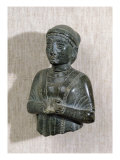 Princess of the Gudea Family, The Woman with the Shawl, from Telloh Giclee Print by Mesopotamian 