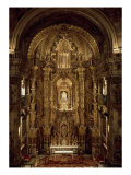View of the Chapel and High Altar Giclee Print by Jose Francesco Guerrero