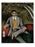 Portrait of Georgy Yakulov Giclee Print by Petr Petrovic Konchalovsky