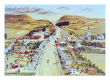 Poestenkill, New York, c.1855 Giclee Print by Joseph H. Hidley