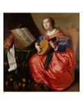 Saint Cecilia Giclee Print by Paulus Moreelse